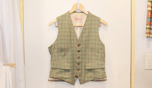 1940年代イギリス製ハンティングベスト 1万9980円（税込）