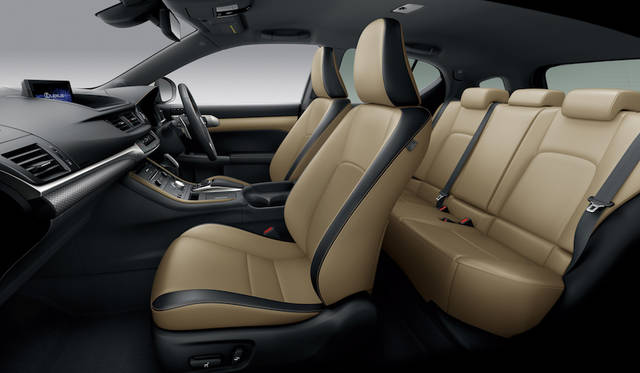 CT200h“F SPORT” （インテリアカラー ： シャトー／ブラック）