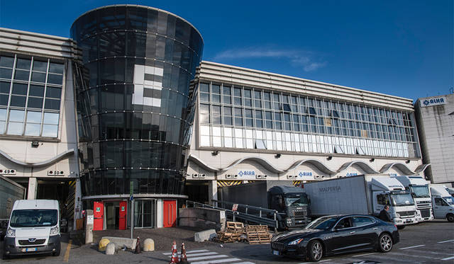 ミラノ・マルペンサ空港の貨物ターミナル