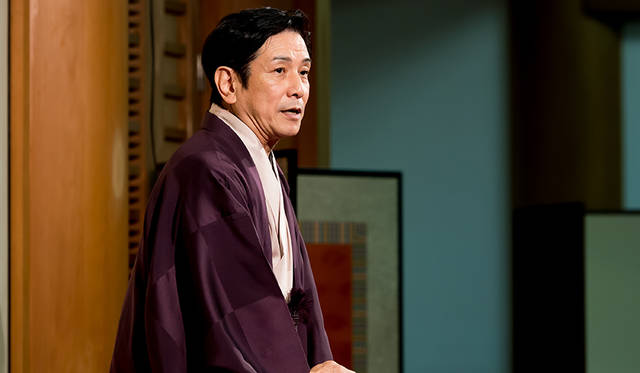 桂米團治師匠による「はてなの茶碗」の上演