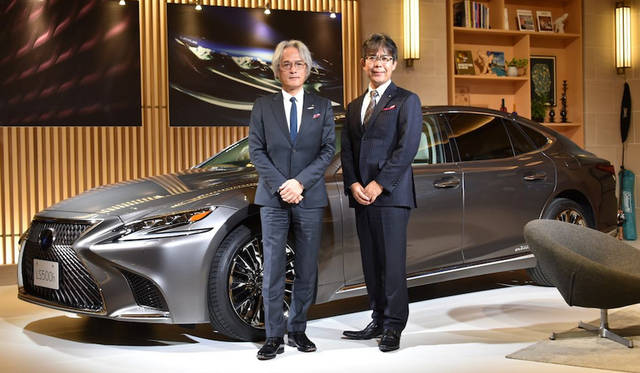 Lexus LS|レクサス LS002 LEXUS INTERNATIONAL President 澤良宏氏(写真左)