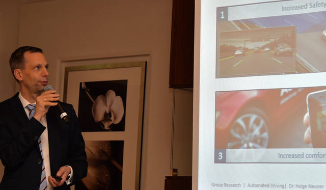 自動運転研究部門責任者  ヘルゲ・ノイナー博士