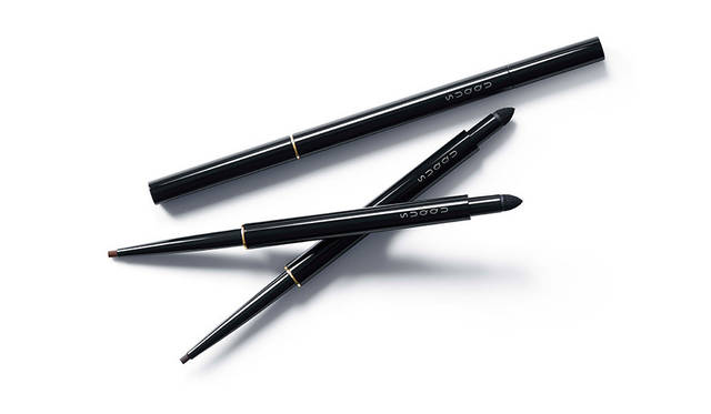 <strong>SUQQU ジェル アイライナー ペンシル</strong><BR>とろけるようなテクスチャーとこだわり抜いた描き心地で印象的な目元を作る「ジェル アイライナー ペンシル」に新色2色と限定色1色が加わる。新色はふんわり目の際を引き締めるライトブラウンと、濃すぎない陰影で目元を彩るクールグレー。さらに限定色の鮮やかなパープルは目元のアクセントに。いずれも抜け感のある軽やかなカラーで、アイシャドウを選ばずに使用できる。<BR>新色2色/限定色1色　各3200円（税抜）<BR>発売日｜1月19日（金）