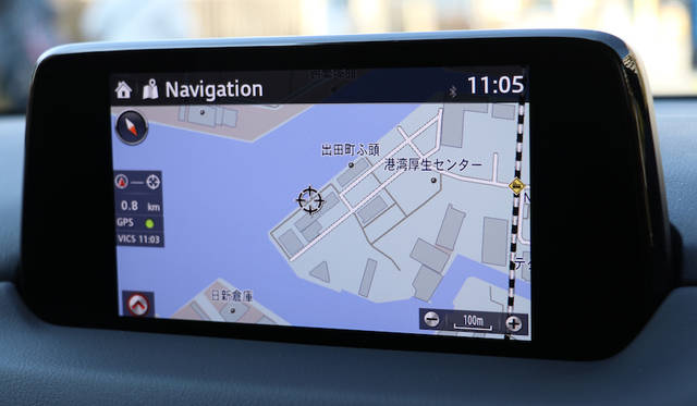 ナビゲーションシステムを含むインフォテイメント用の7インチの液晶モニター