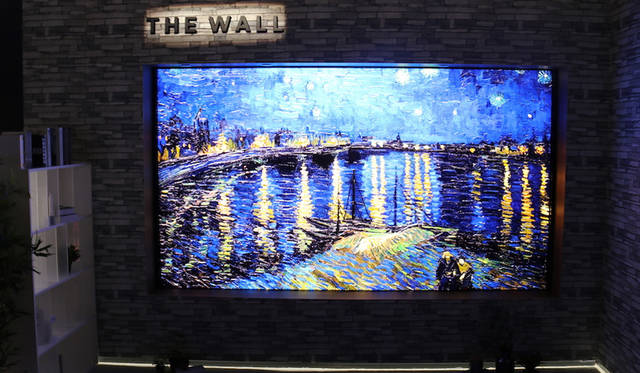 Samsung 146-inch modular TV with MicroLED “The Wall”