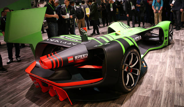NVIDIA Roborace machine