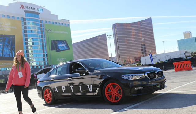 Aptiv × Lyft : Self-Driving BMW