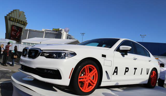 Aptiv × Lyft : Self-Driving BMW