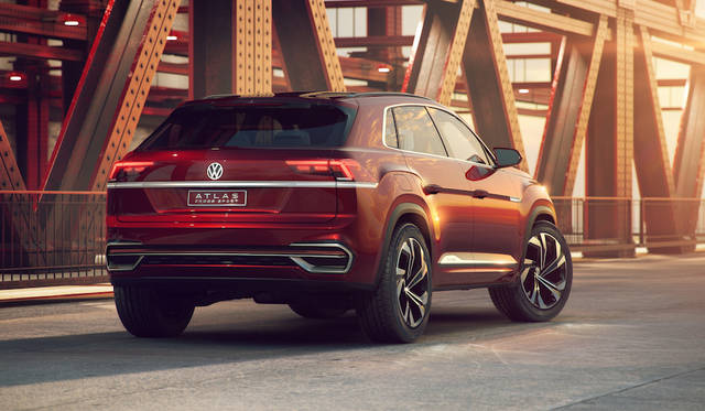 フォルクスワーゲンの「アトラス クロススポーツ コンセプト」