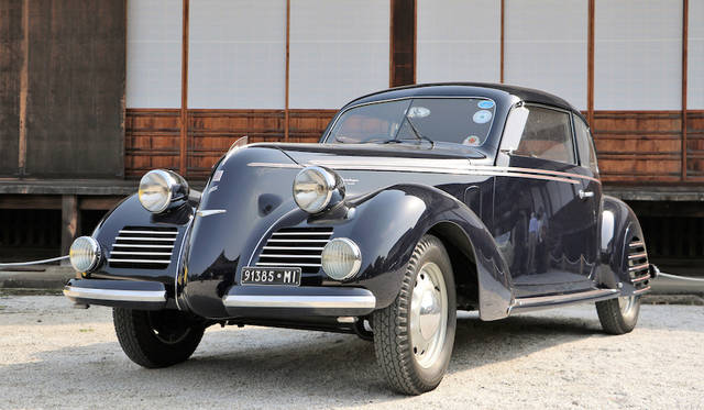 Premio Sakura（春の二条城に最も似合うクルマ）…1939年フィアット1500トゥーリング