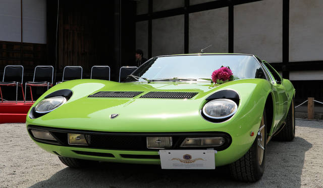 People's choice（一般投票で最も得票数が多かったクルマ）…1971年ランボルギーニ・ミウラSV