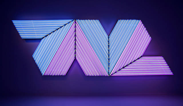 EMPRESS OF INDIA II 2005 年 ネオン管 196 x 580 cm © Adagp, Paris 2018