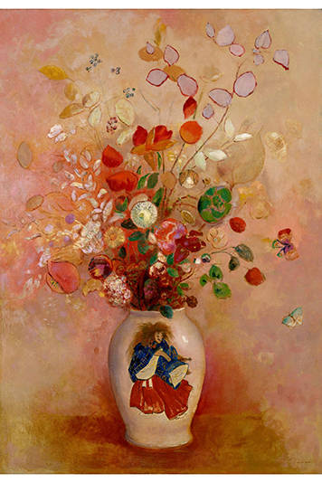 《日本風の花瓶 》 1908年 油彩／カンヴァス ポーラ美術館蔵