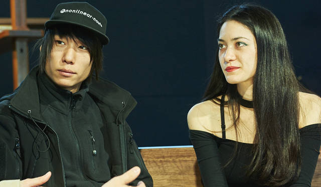 アートユニット「Nonotak」の2人。ミュージシャンのTakami Nakamoto（左）とイラストレーターのNoemi Schipfer