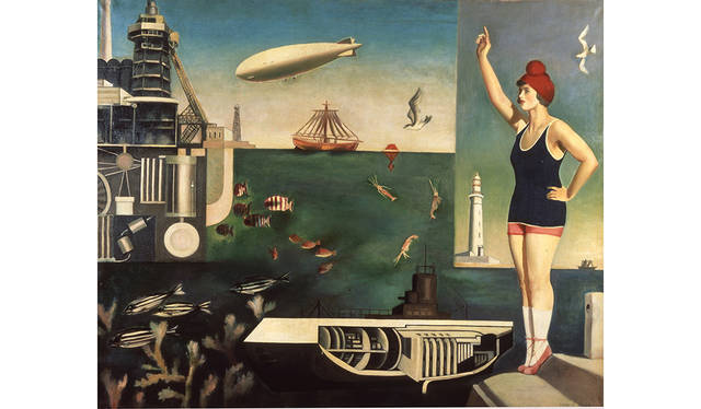 古賀春江《海》1929年