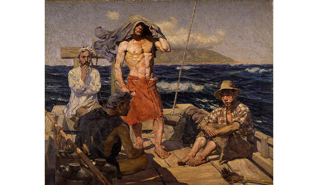 和田三造《南風》1907年  重要文化財