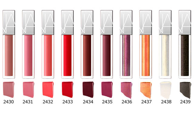 <strong>フルビニール リップラッカー 全11色</strong><br>数量限定<BR> 価格｜3500円（税別）<br>発売｜7月20日（金）