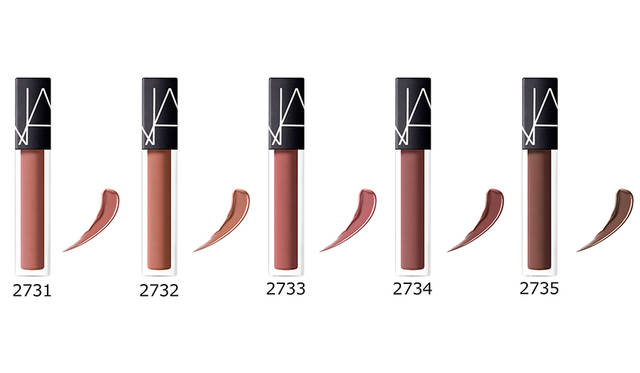 <strong>ベルベットリップグライド 全5色</strong><BR> 価格｜3500円（税別）<BR>発売｜7月20日（金）