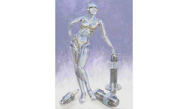 ©Hajime Sorayama　Courtesy of  the  artist  and  NANZUKA