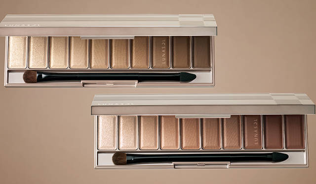 <strong>ルナソル ザ ベージュアイズ</strong><BR>全2種<BR>価格｜1万円（税抜）