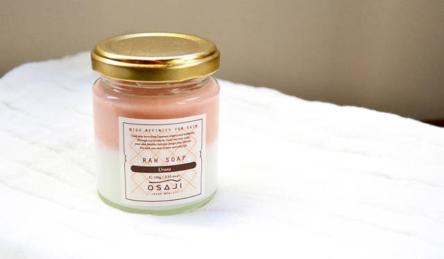 <strong>オサジ ローソープ Urara</strong><BR>容量｜100g<BR>価格｜1600円（税抜）<BR>発売｜2019年2月9日（土）