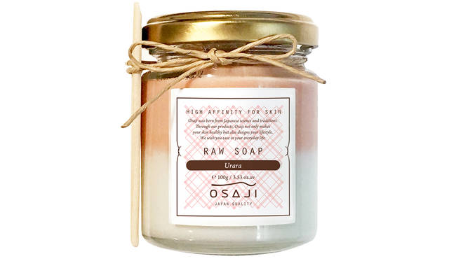 <strong>オサジ ローソープ Urara</strong><BR>容量｜100g<BR>価格｜1600円（税抜）<BR>発売｜2019年2月9日（土）
