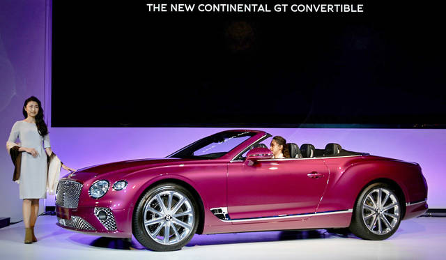 Bentley Continental GT Convertible<br> ベントレー コンチネンタル GT コンバーチブル<br>