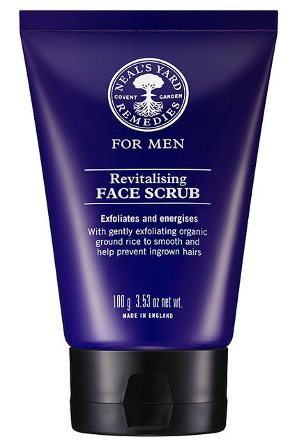 <strong>リバイタライジング フェイシャルスクラブ フォーメン</strong><br>容量｜100g<br>価格｜3600円（税抜）