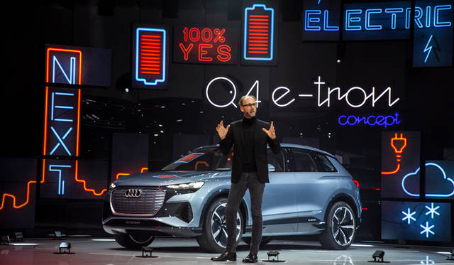 Marc Lichte, Head of Design, AUDI AGAudi Q4 e-tron concept