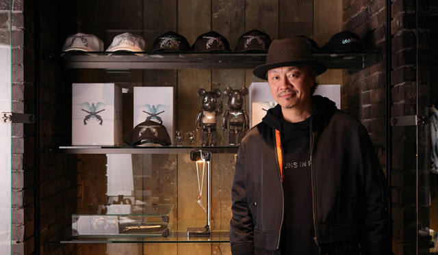 roarguns 濱中三朗氏（東京・代官山のroarguns旗艦店にて）。