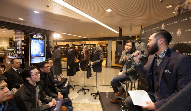 トークショーの模様