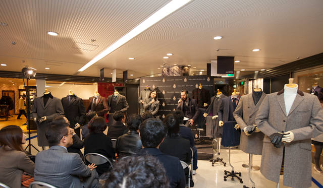 多くの観客が集まったトークショーの様子