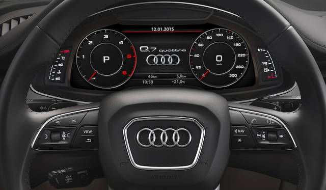 バーチャルコックピットの表示