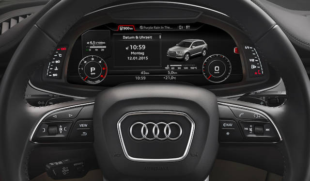 バーチャルコックピットの表示