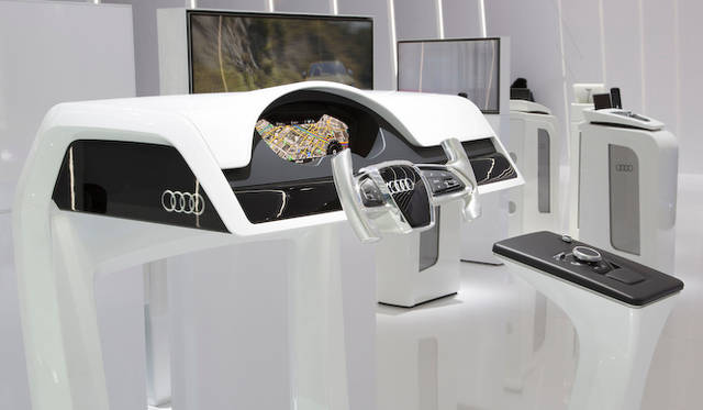 コンセプトモデル「プロローグ」披露された、高細緻ディスプレイによるインパネ「バーチャル コックピット」