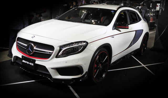 Mercedes-Benz GLA 45 AMG 4MATIC Edition1｜メルセデス・ベンツ A 45 AMG 4マテック エディション1<br>スーパーマリオブラザースとコラボするなどPR手法にも注目が集まった新コンパクトSUV。それをAMGがモンスターマシンへ。エディション１は、発売を記念し、内外装をさらにレーシーに仕立てた限定モデルだ