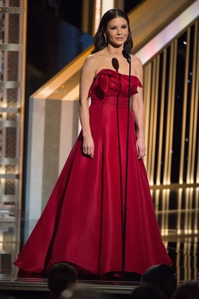 Catherine Zeta Jones｜キャサリン・ゼタ＝ジョーンズ<br /><br />ドレス：アンゲル・サンチェス