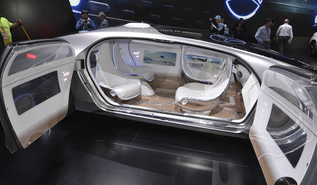 Mercedes-Benz F015 Luxury in Motion|メルセデス・ベンツ F015 ラグジュアリー イン モーション CES 2015でも登場した完全自律運転のコンセプトモデル