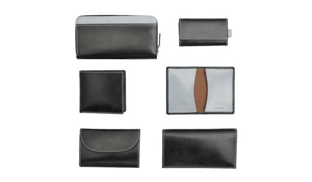 銀座店限定のホワイトハウスコックスのスペシャルアイテム。ブライドルレザーを使った財布、キーケース、カードケースを展開