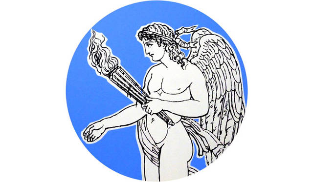 「へいわのあかり う（PEACE LIGHT / Right）」ミック・イタヤ（MIC*ITAYA）paint, acrylic on canvas（φ 900mm）10th Dec.2014