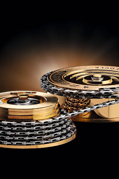 <strong>アカデミー ジョルジュ・ファーブル=ジャコ</strong><br/>ケース｜18Kローズゴールド<br/>直径｜45mm<br/>厚さ｜14.35mm<br/>ムーブメント｜手巻き（Cal.エル・プリメロ4810）<br/>機能｜フュゼ・チェーン・トランスミッション、パワーリザーブ表示<br/>ストラップ｜アリゲーター<br/>防水性｜3気圧<br/>限定数｜150本<br/>発売時期｜発売中<br/>税抜予価｜725万円<br/><br/>LVMH ウォッチ・ジュエリー ジャパン ゼニス<br/>Tel. 03-5524-6420<br/>http://www.zenith-watches.com/jp_jp<br/>