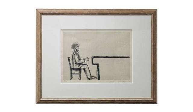 アートイベント「100 names small art collection ＠ arflex shop」<br /><strong>「水のソナタ・アダージョ」舟越 桂</strong>　1951年盛岡に生まれる。彫刻家。1977年東京芸術大学大学院美術研究科彫刻専攻終了。その作品は多くの美術館に展示されているほか、国際的な現代美術展への出展も多い。また、書籍の装幀などに作品が使用されるなど、その作品は多くの人びとの目に触れている。父・舟越保武も戦後日本を代表する著名な彫刻家の一人