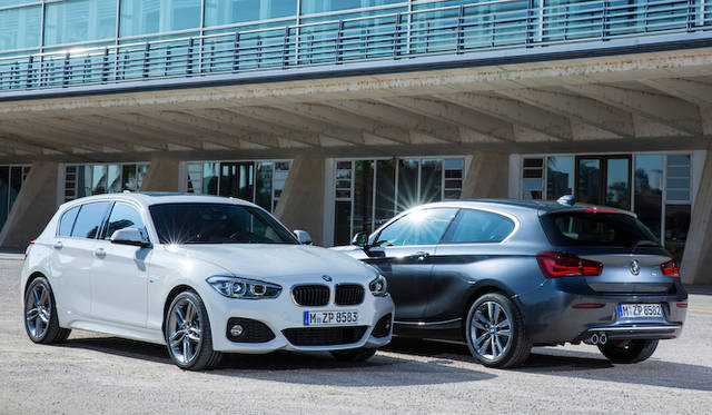 左はM Sportパッケージ、右はアーバンライン