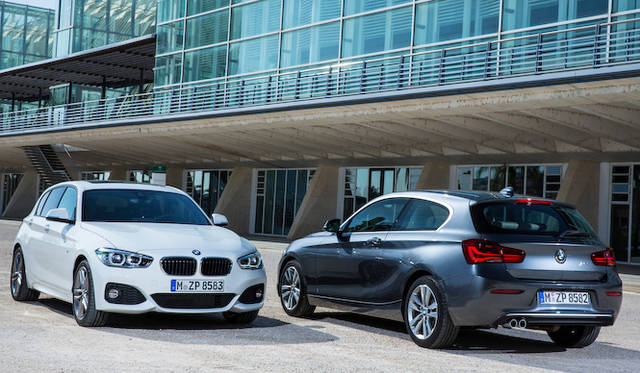 左はM Sportパッケージ、右はアーバンライン