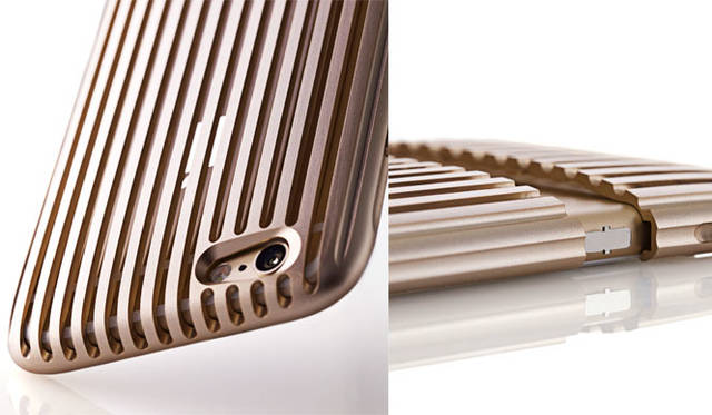 ジュラルミン製iPhone6ケース「The Slit（ザ・スリット）」