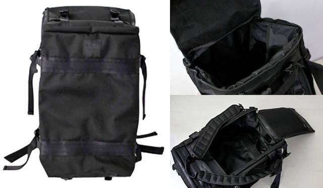 「ACTIVATE DUFFLE BAG」（サイズW310×H580×D100～290mm ／ 容量約50L ／ 重さ2300g）4万8600円