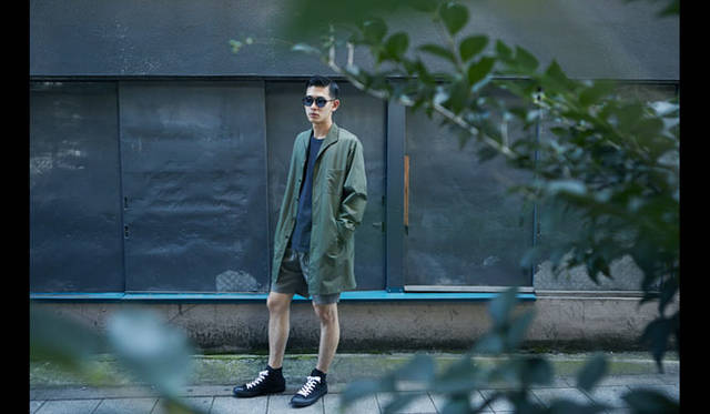 ジャケット4万8600円、Tシャツ1万800円、ショーツ2万9592円、サングラス1万6200円