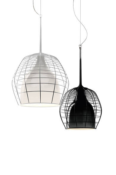 DIESEL_Cage Suspension（white）20万3040円、（black）17万640円