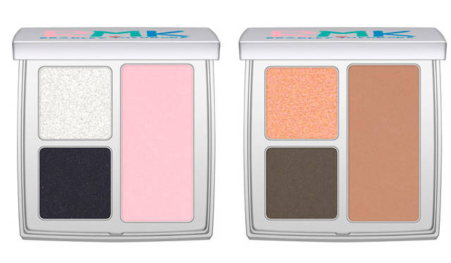 左／RMK メイクアップパレット 2015 A（全1種）4860円、右／RMK メイクアップパレット 2015 B（全1種）4860円（ともに2015年2月18日（水）伊勢丹新宿店限定／数量限定発売、3月4日（水）三越伊勢丹グループ限定／数量限定発売）