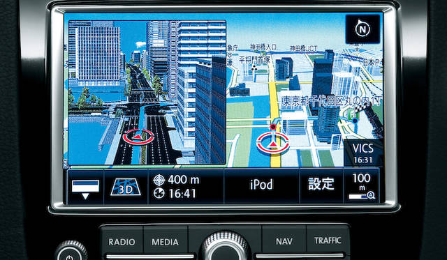 Volkswagen Touareg│フォルクスワーゲン トゥアレグ トゥアレグ専用に開発された8インチディスプレイの純正ナビゲーションシステム「RNS850」